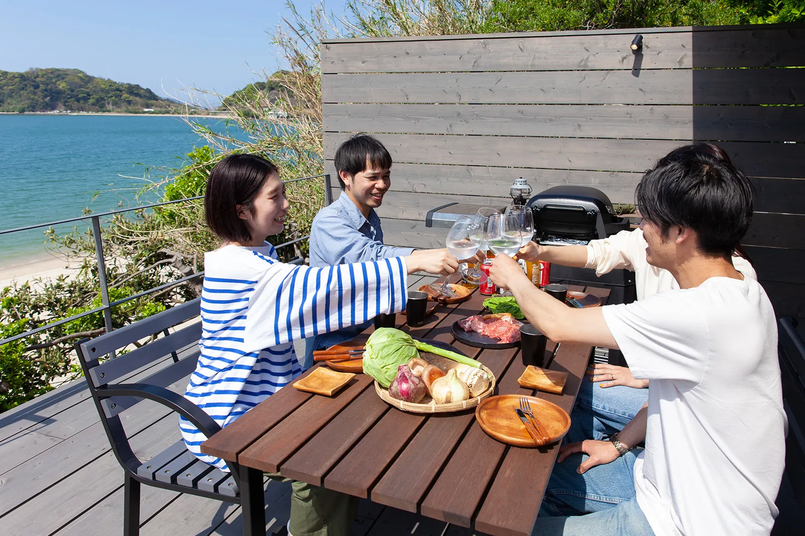 地産をいただく